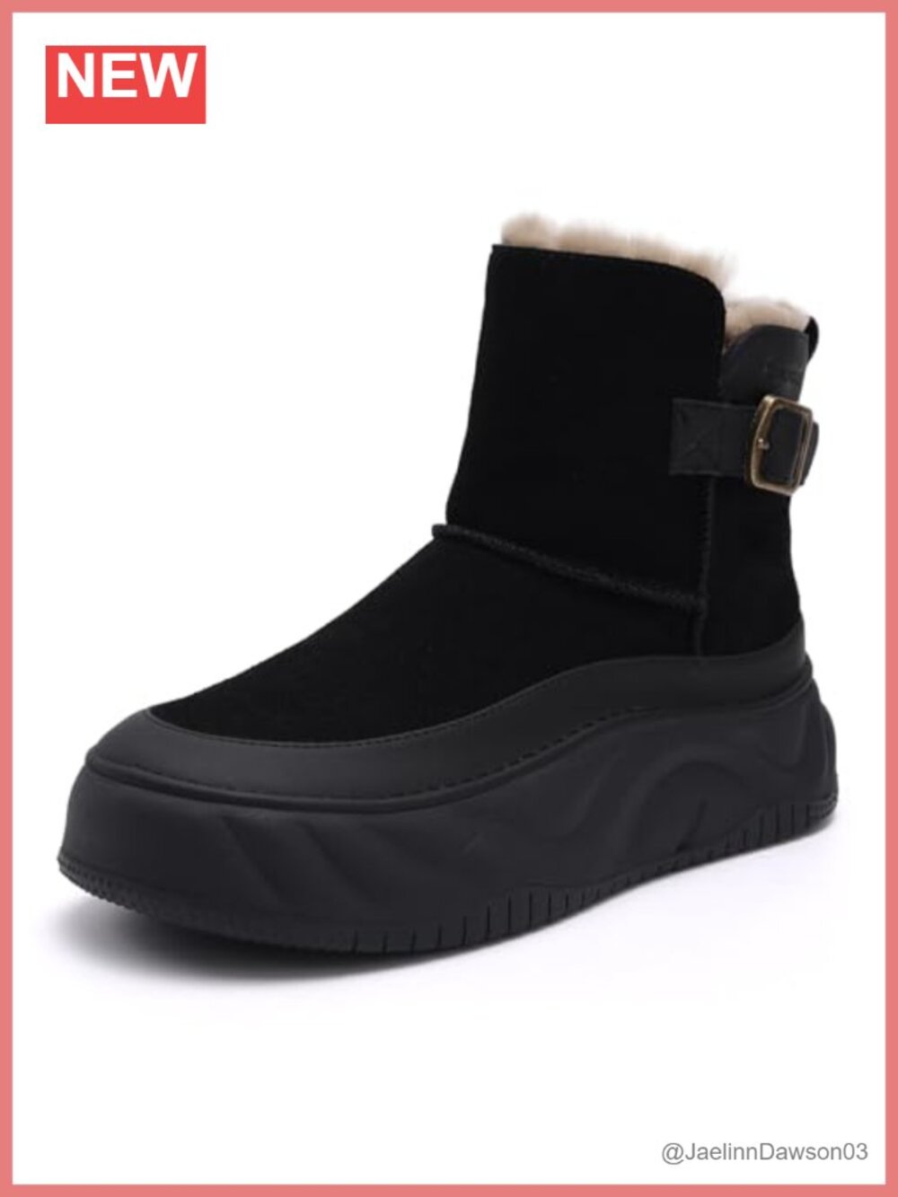 Women's Winter Snow Boots Warm Comfortable Booties Cold Weather Walking Shoes